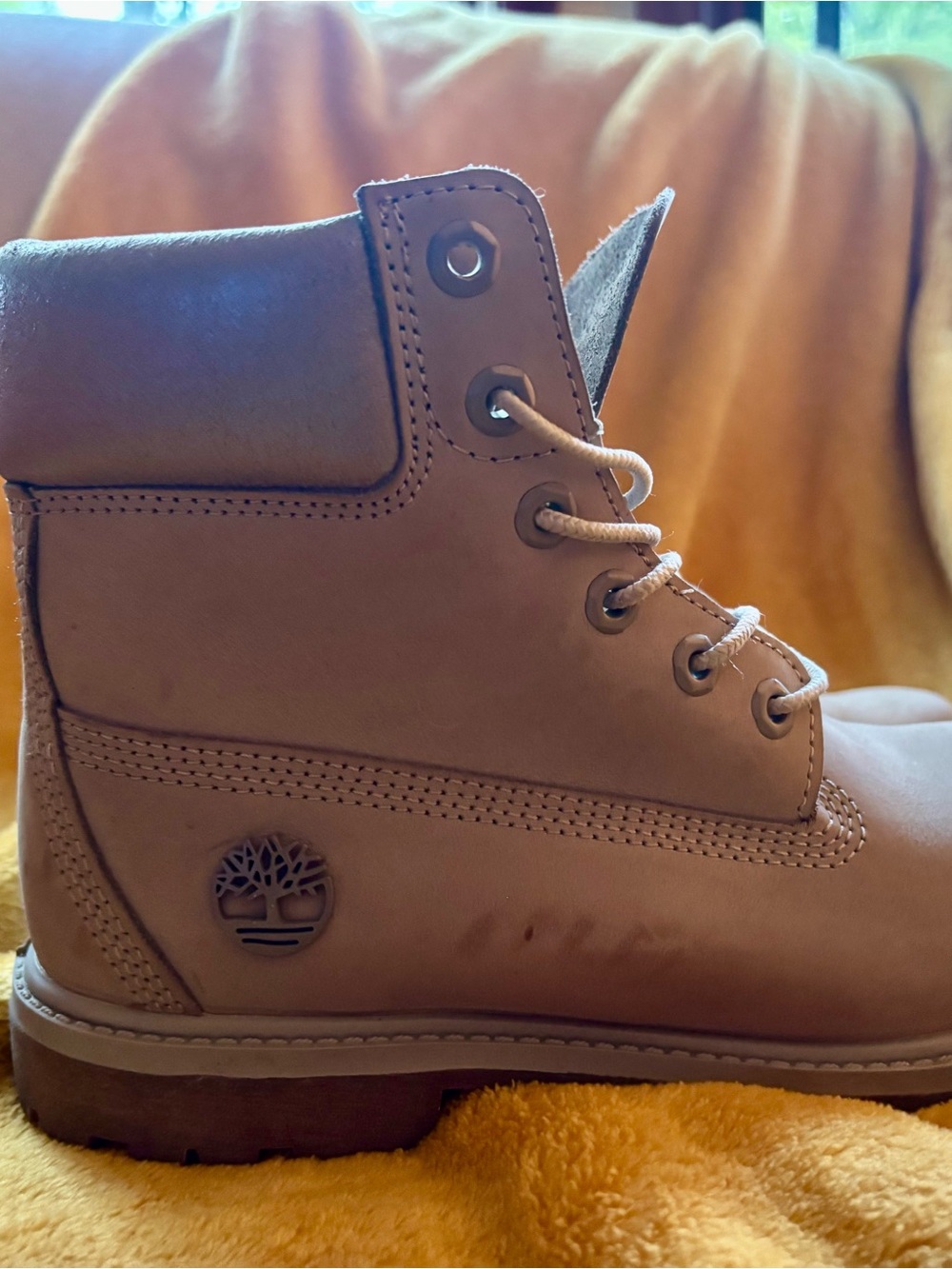 Timberland classic 6 inch premium waterproof boot - gray, size 8